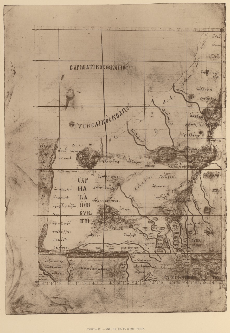 Ptolemy: Geographiae 1932, European Sarmatia