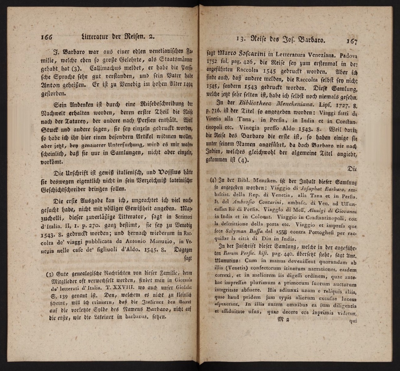 Beckmann: Reisebeschreibungen 1807, pp. 166–167