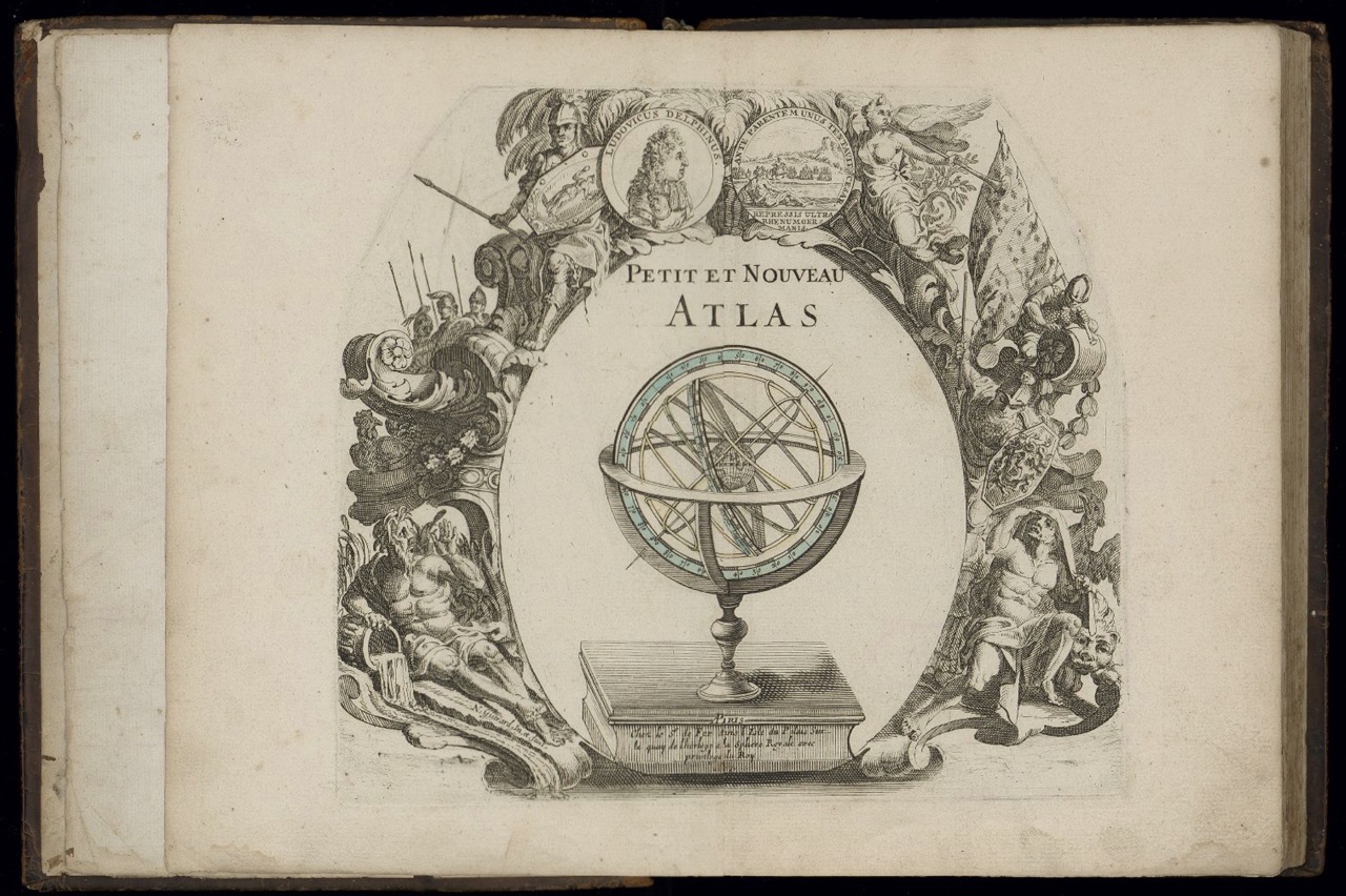 de Fer: Atlas 1697, "Frontispiece"