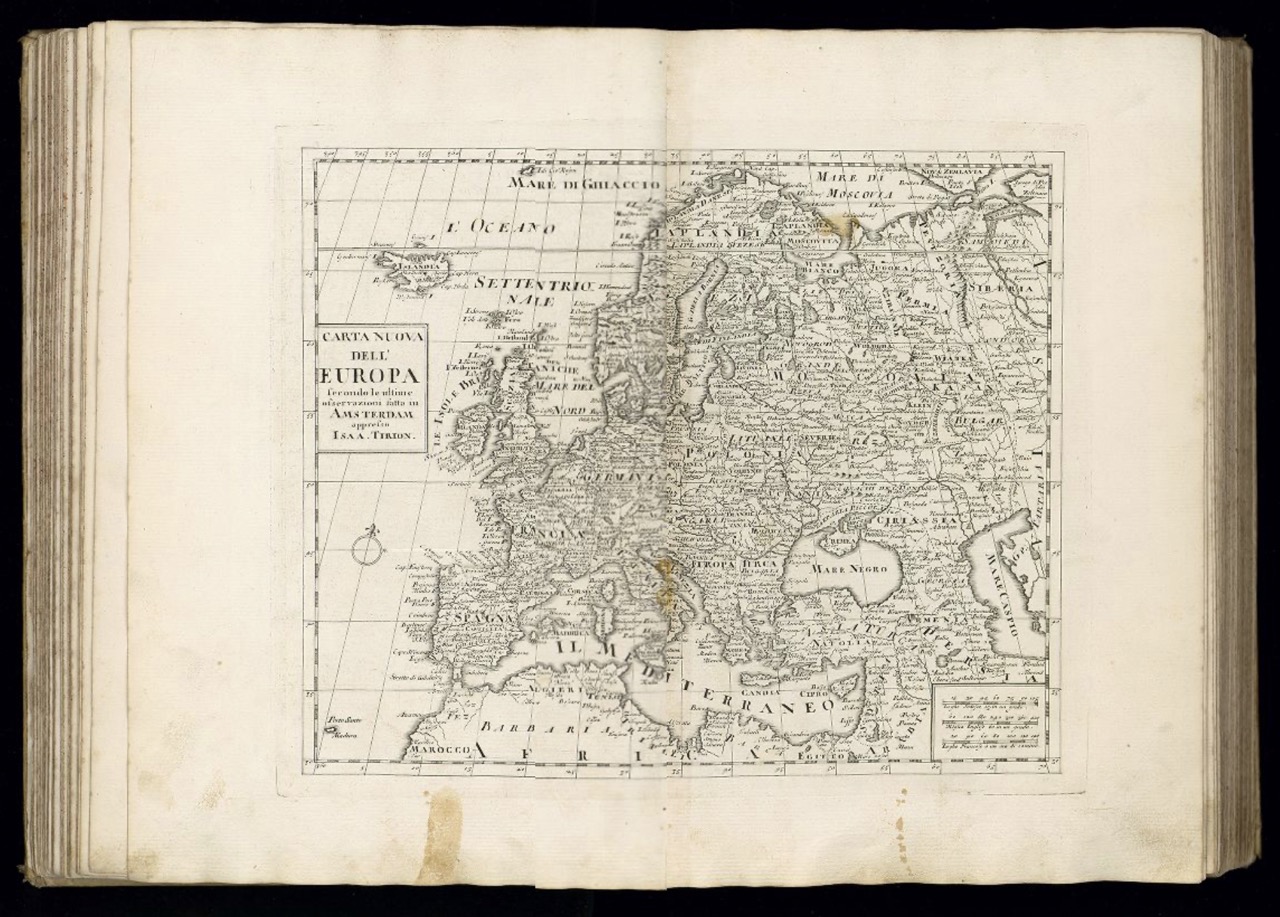 de l’Isle: Atlante Novissimo 1740, "Europa"