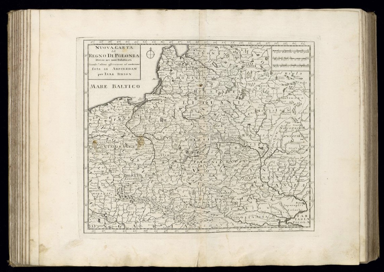 de l’Isle: Atlante Novissimo 1740, "Regno die Polonia"