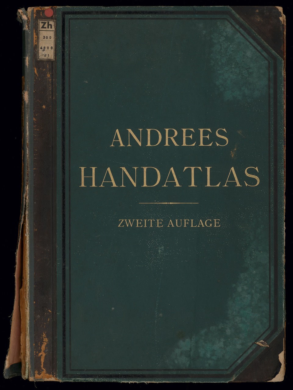 Andree: Handatlas 1887, Cover