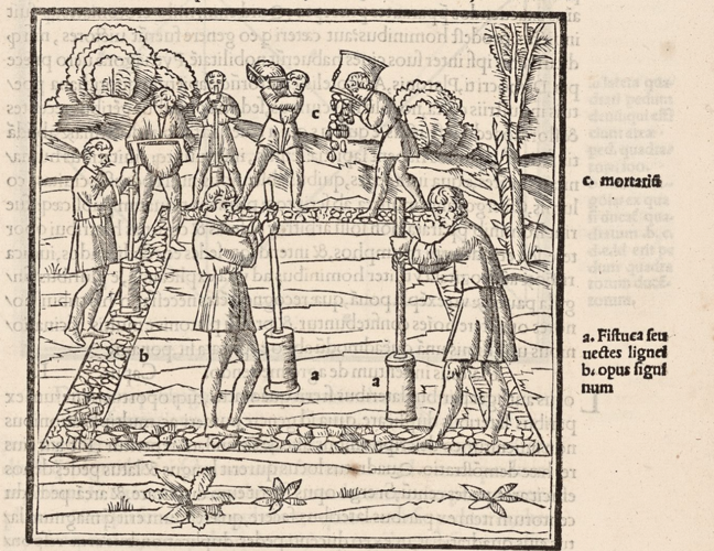 Vitruvius, De Architectura, 1511, 83r.