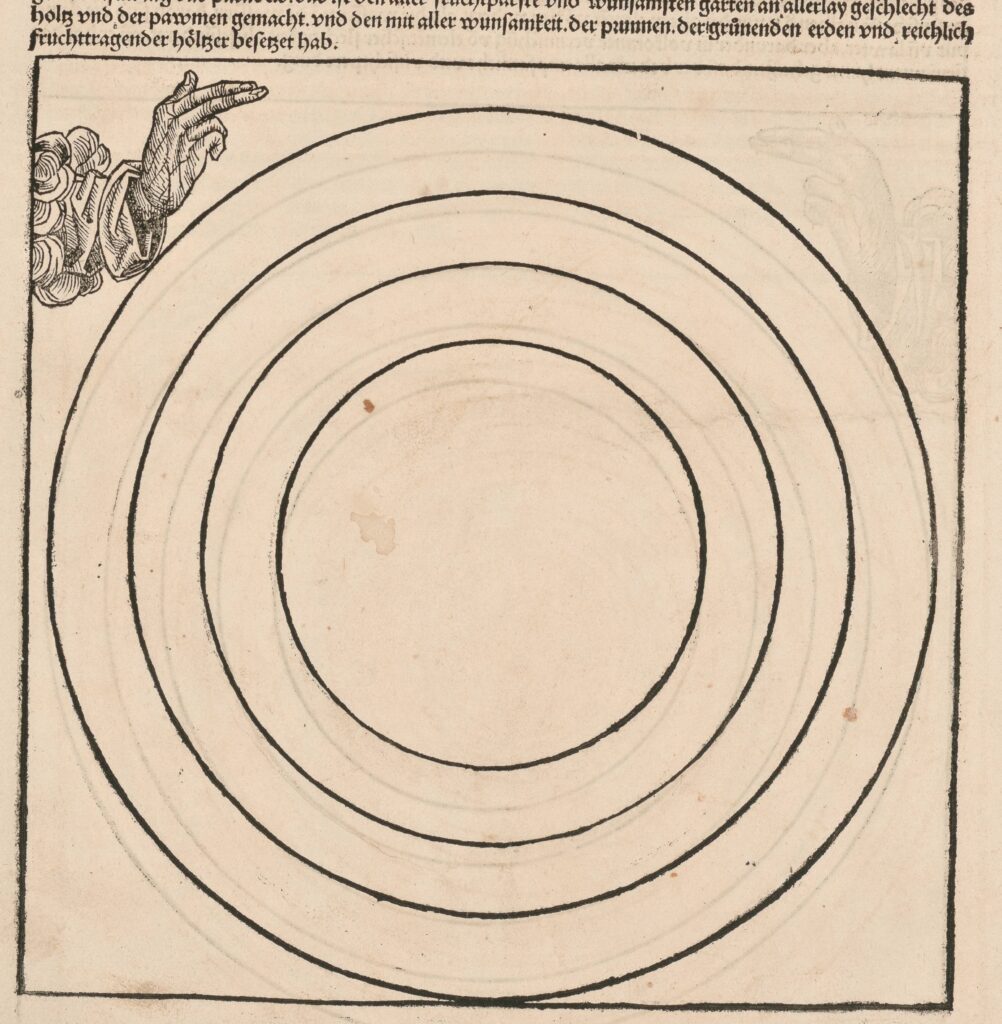 Schedel, Das Buch der Chronicken, 1493, fol. 3r.