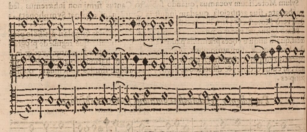 Kircher, Musurgia universalis, 1650, 312.